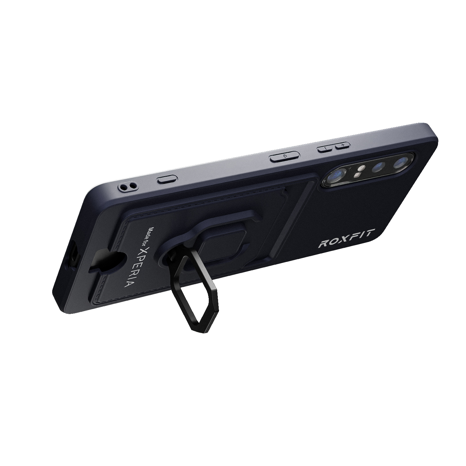 Roxfit Sony Xperia 1 IV 多功能手機保護殼連螢幕保護貼 (深藍色), , small image number 3